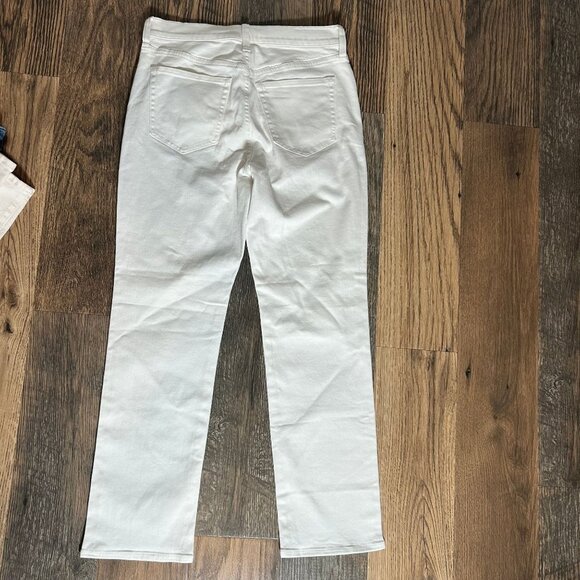 J. Crew Slim-Straight Jeans White Denim Women's Size 27 NWT CH681 - Picture 6 of 6